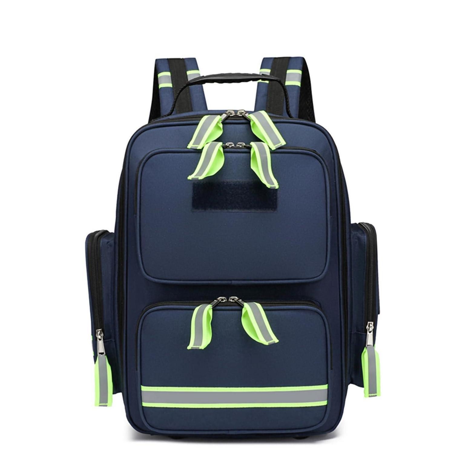 LuxusKollektion Erste-Hilfe-Koffer Erste Hilfe Rucksack Blau Kapazität 41x38x20cm