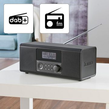 Hama Digital Radio, DAB Radiowecker, FM/Stereo/6W DR1400 Digitalradio (DAB)