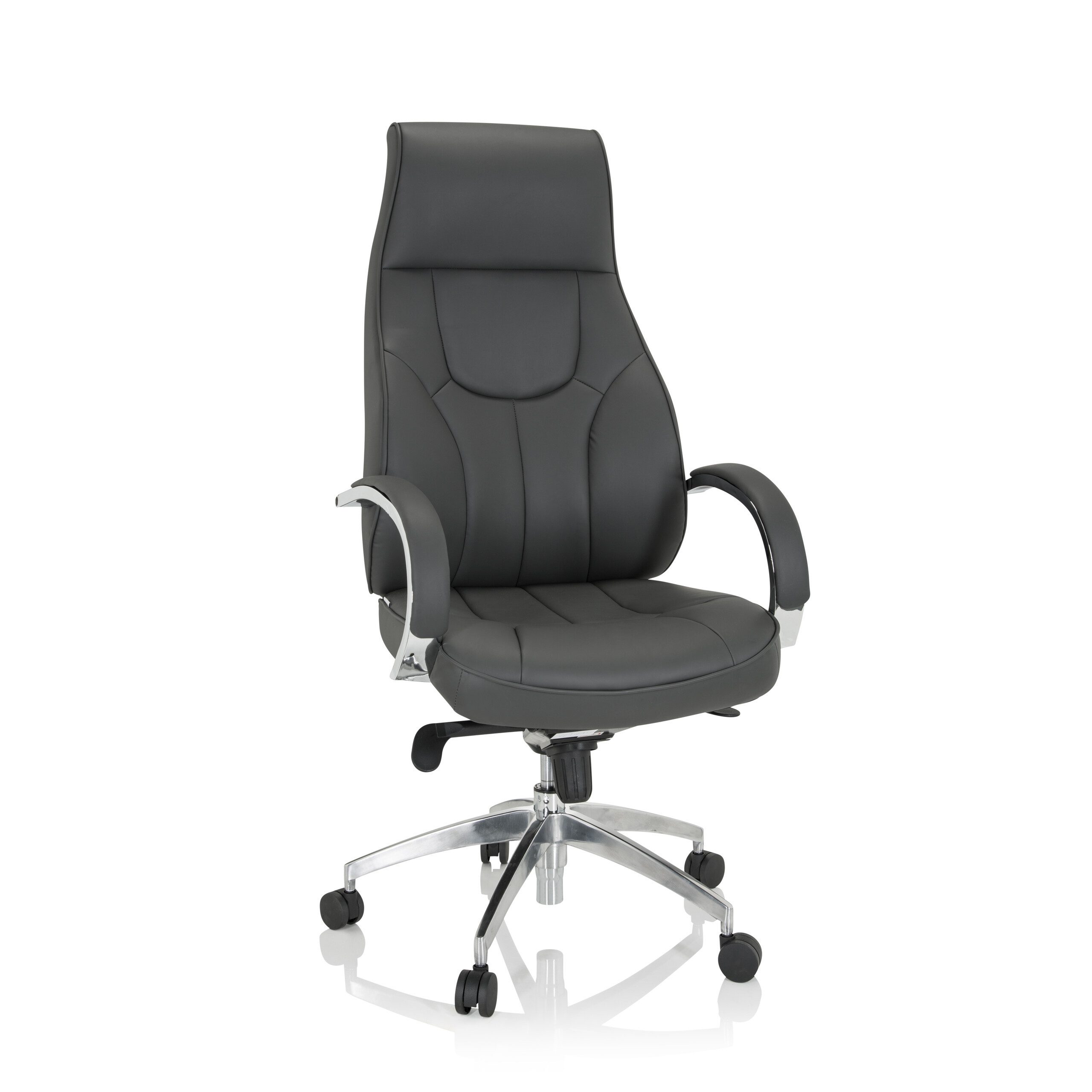 hjh OFFICE Для шефа Profi Для шефа ELEGANCE I Kunstleder, Drehstuhl Bürostuhl ergonomisch