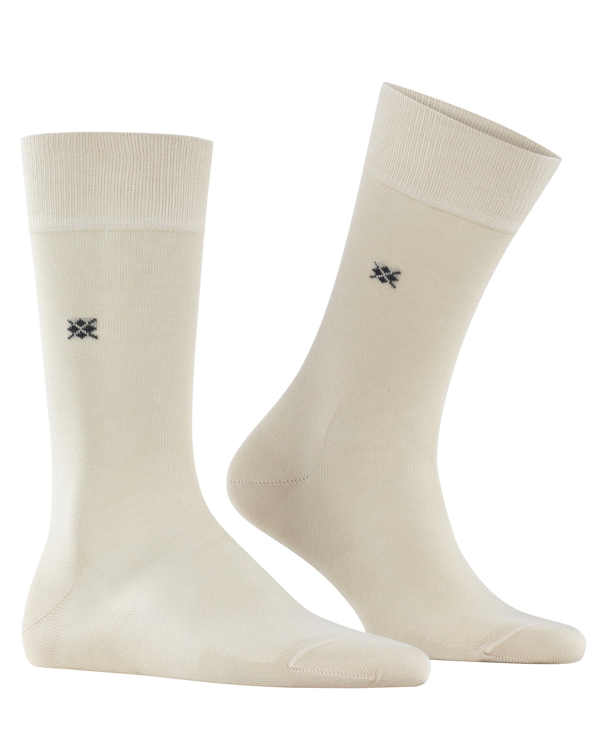 Burlington Socken Dublin Socken mit feiner Baumwolle (1-Paar) mit feiner Baumwolle