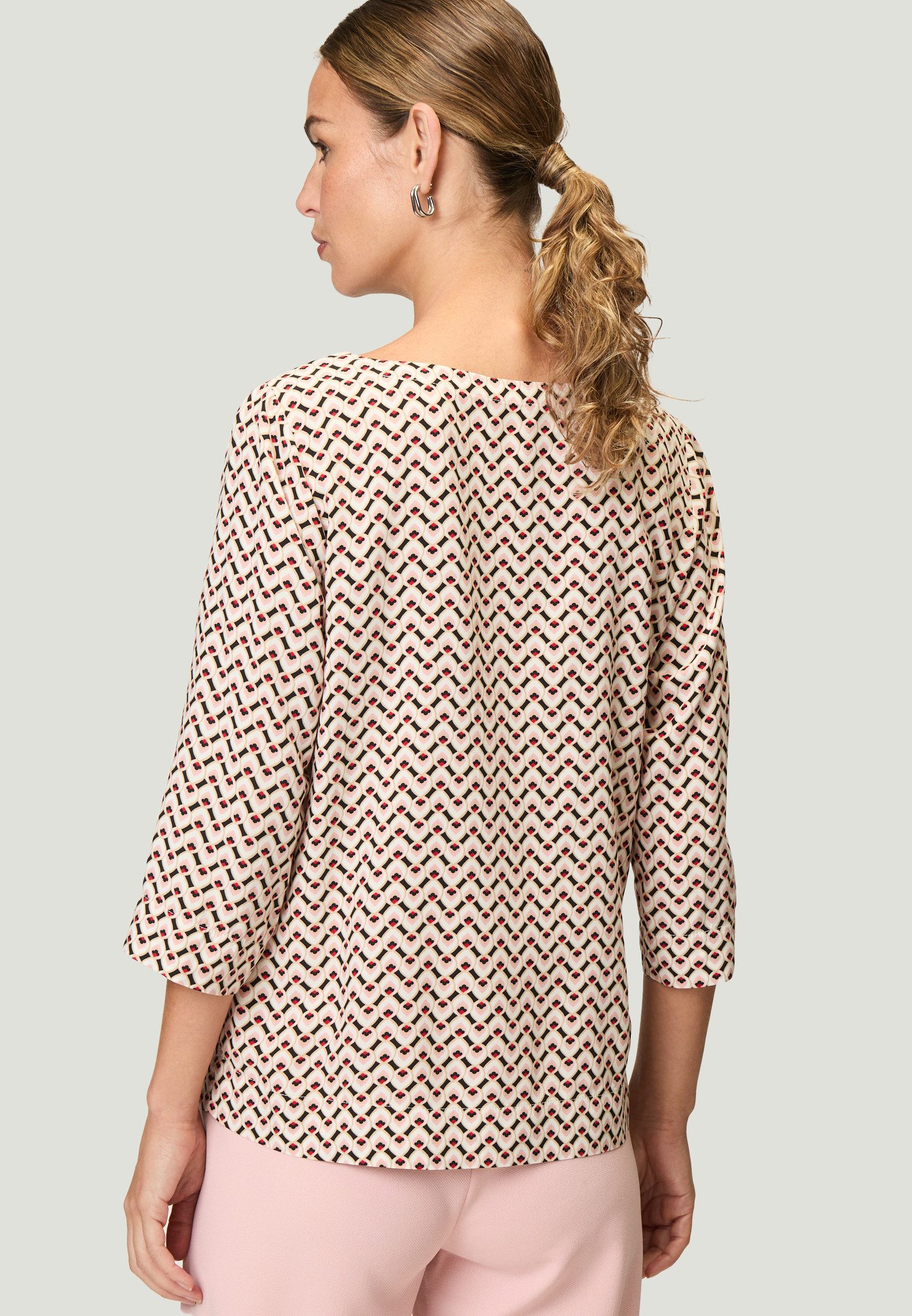 zero Clothing GmbH & Co KG Kurzarmbluse zero Bluse