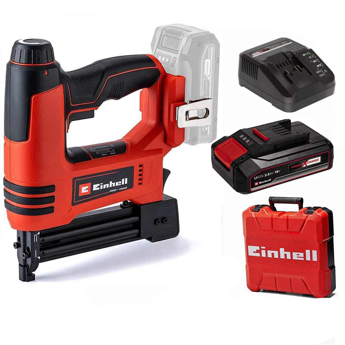 Einhell Akku-Tacker Nagler TE-CN 18 Li -18V,Tacker und Nagler mit Akku 2.5A günstig online kaufen