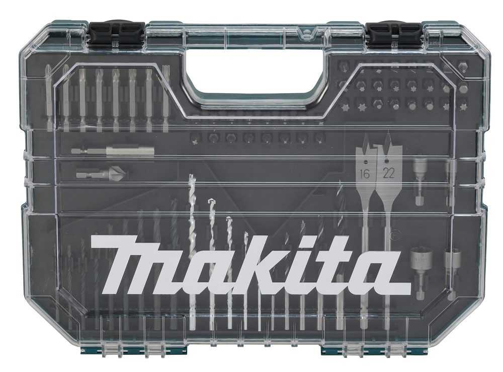 Thumbnail - Makita Bohrer- und Bitset »E-16988«, 75-tlg., inkl. Aufbewahrungskoffer
