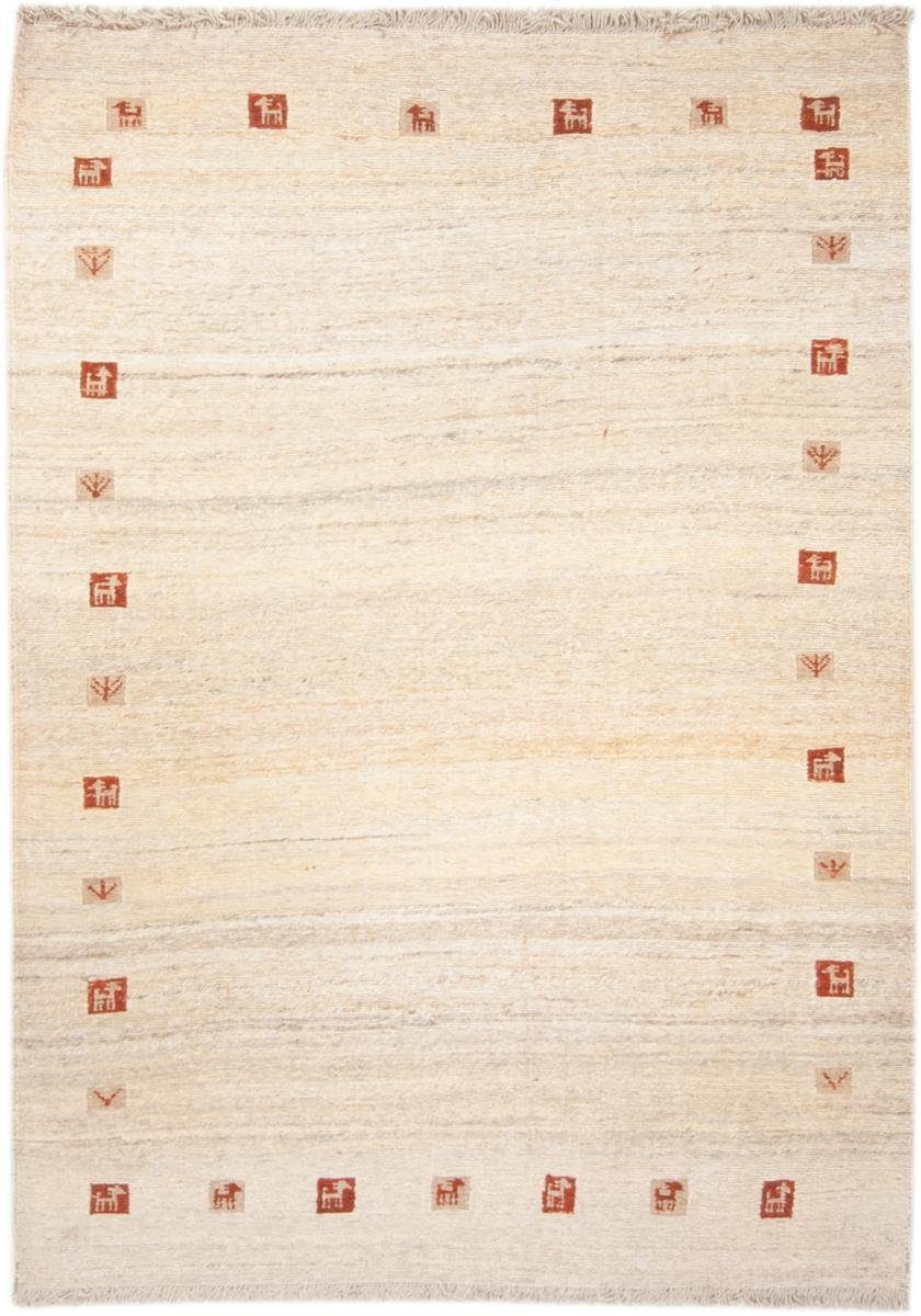 Orientteppich Perser Kelim Kashkuli 125x185 Handgeknüpfter Moderner Orientteppich, Nain Trading, rechteckig, Höhe: 5 mm