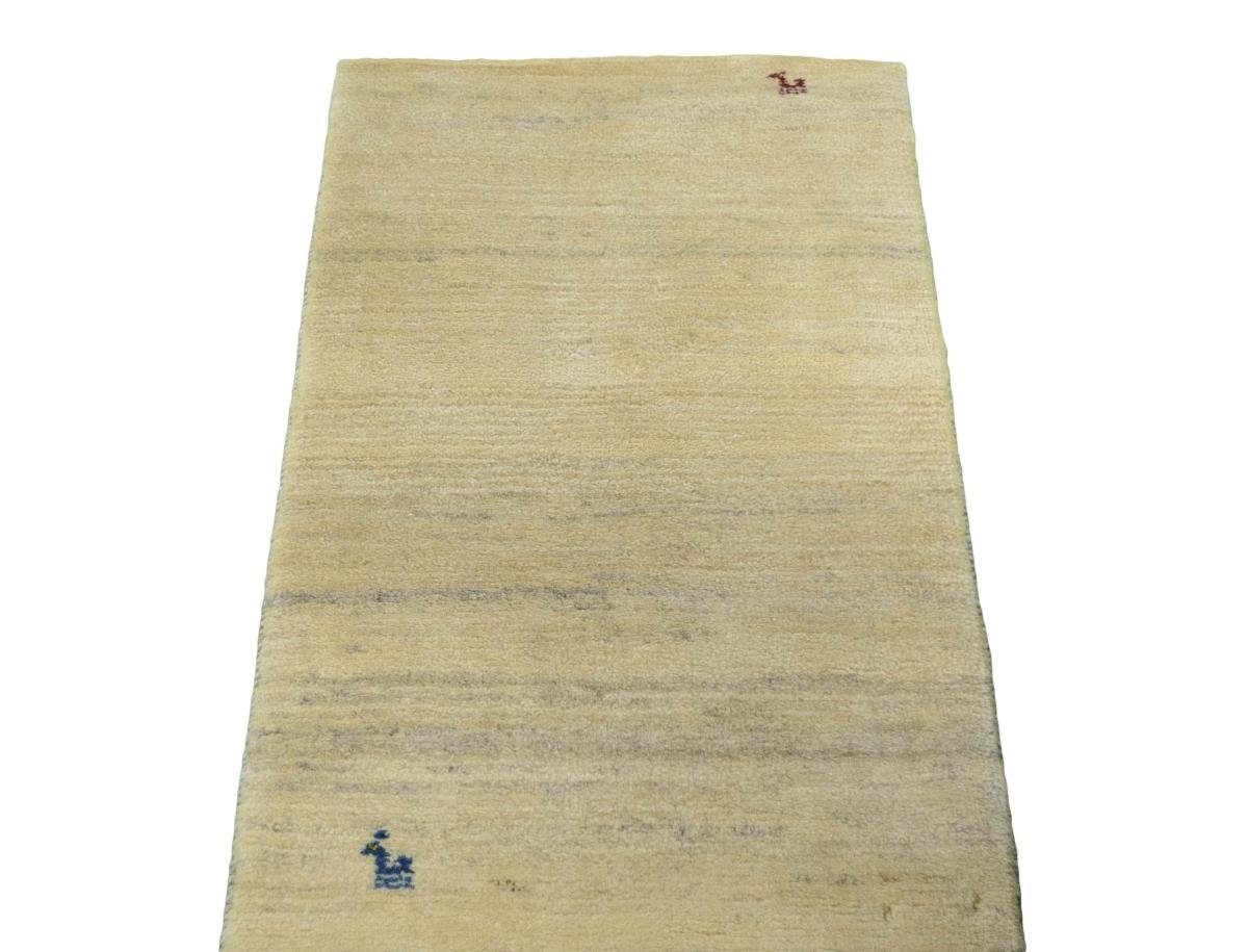 Orientteppich Perser Gabbeh 58x96 18 mm Moderner Handgeknüpfter Trading, Nain rechteckig, Höhe: Orientteppich