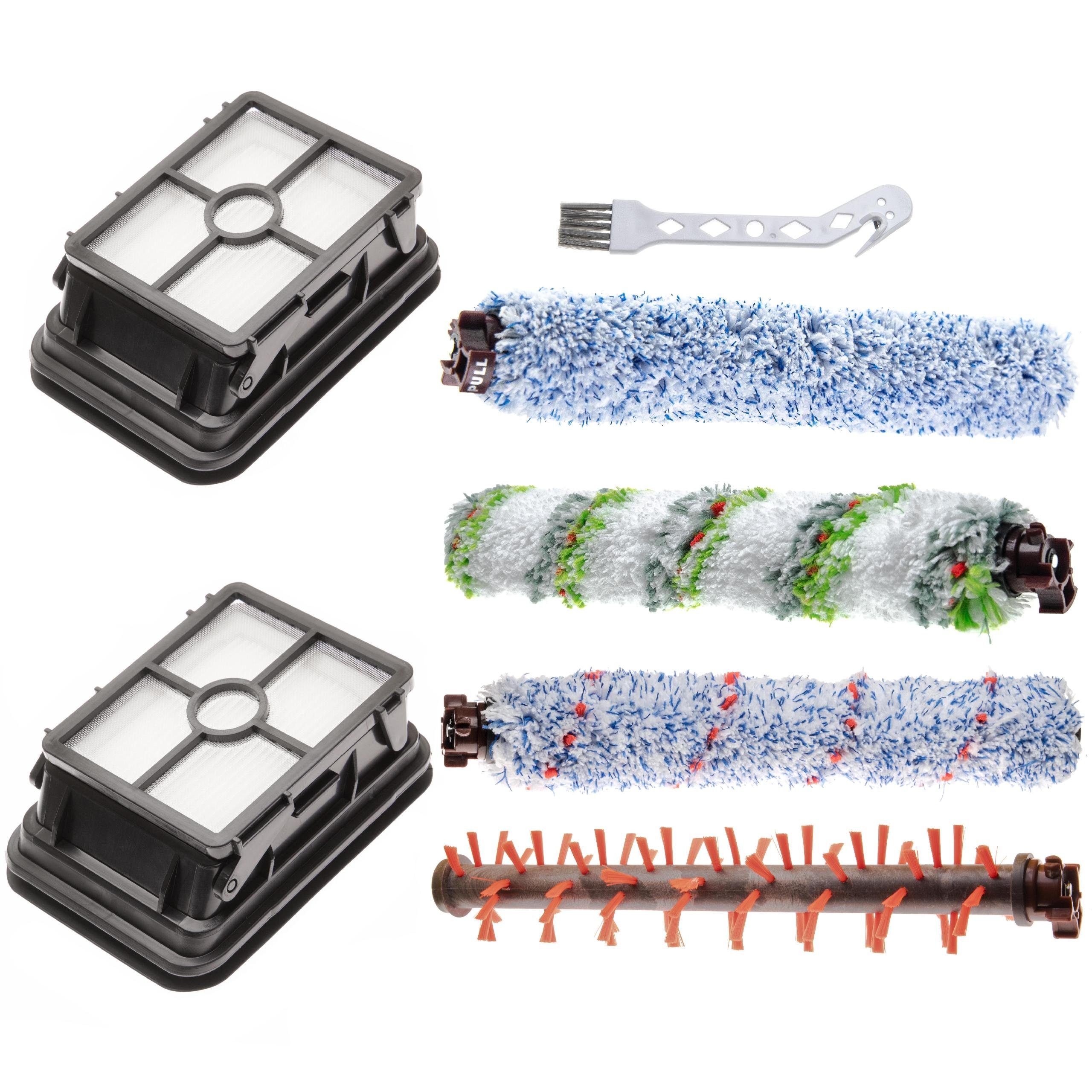 vhbw Staubsaugerdüsen-Set passend für Bissell Crosswave 2588N Staubsauger, Zubehör für Bissell, (2-tlg)