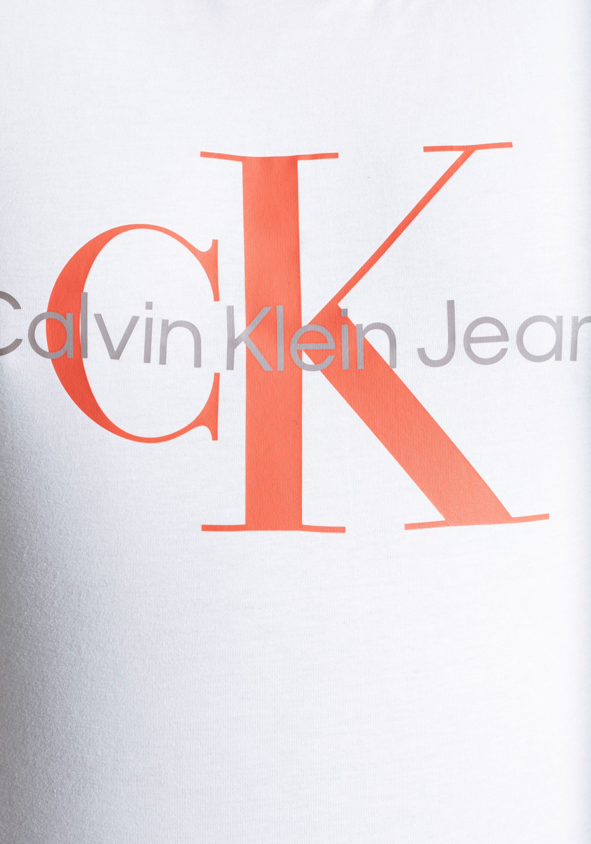 PLUS Bright TEE White Jeans MONOGRAM Klein SEASONAL Plus Calvin T-Shirt