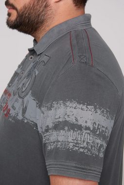 CAMP DAVID Poloshirt mit Seitenschlitze