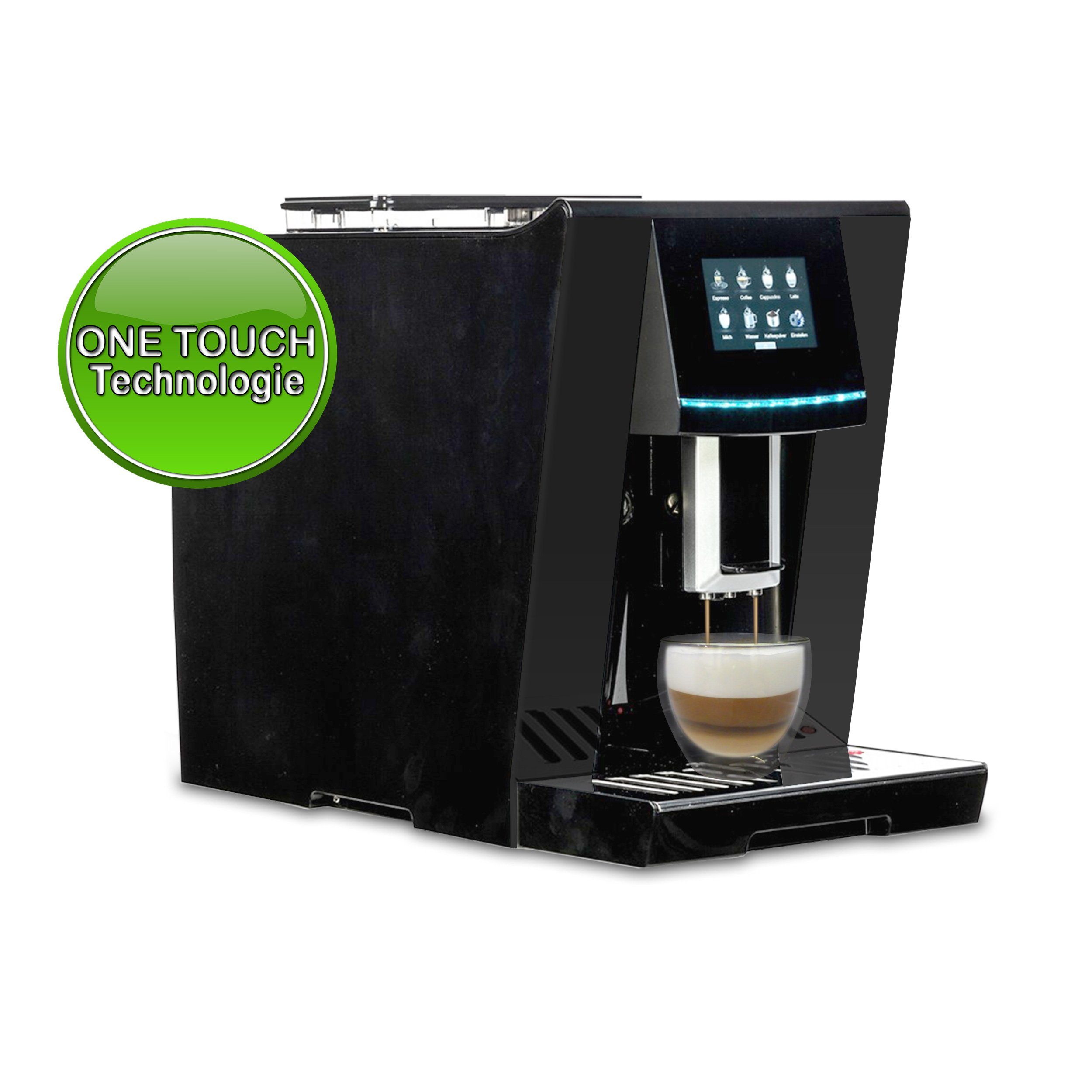 Acopino Kaffeevollautomat Vittoria, 6 Heißgetränke mit ONE Touch ...