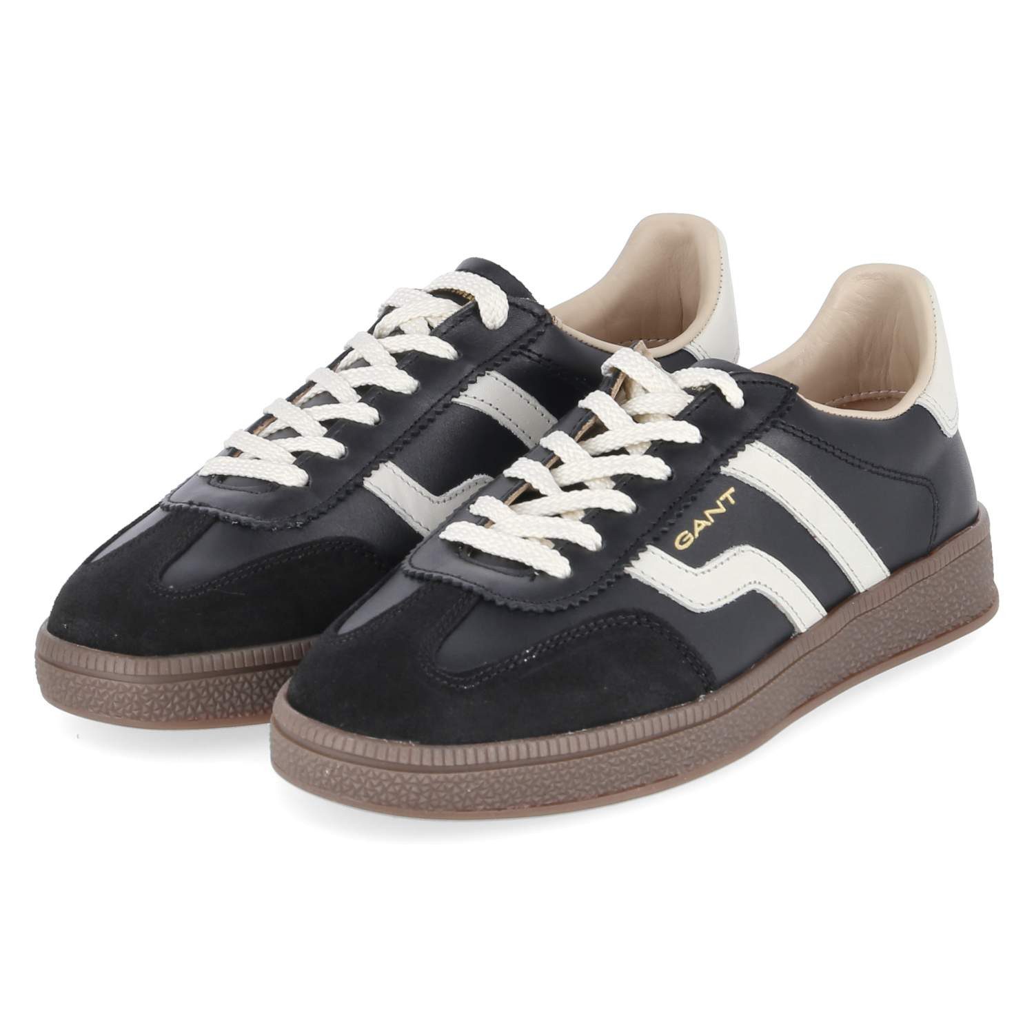 Gant Gant 32531247/G001 Damen Glattleder black Schnürschuh