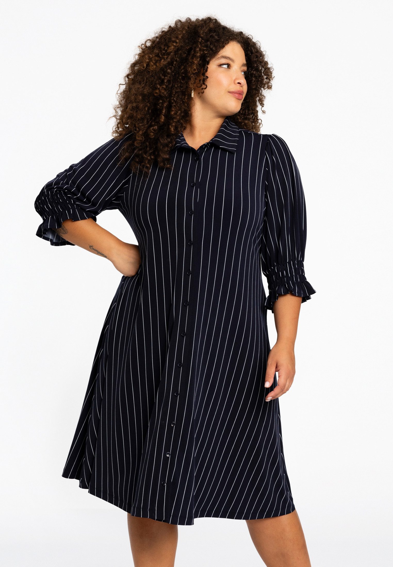A-Linien-Kleid Damen Kleid Große Größen