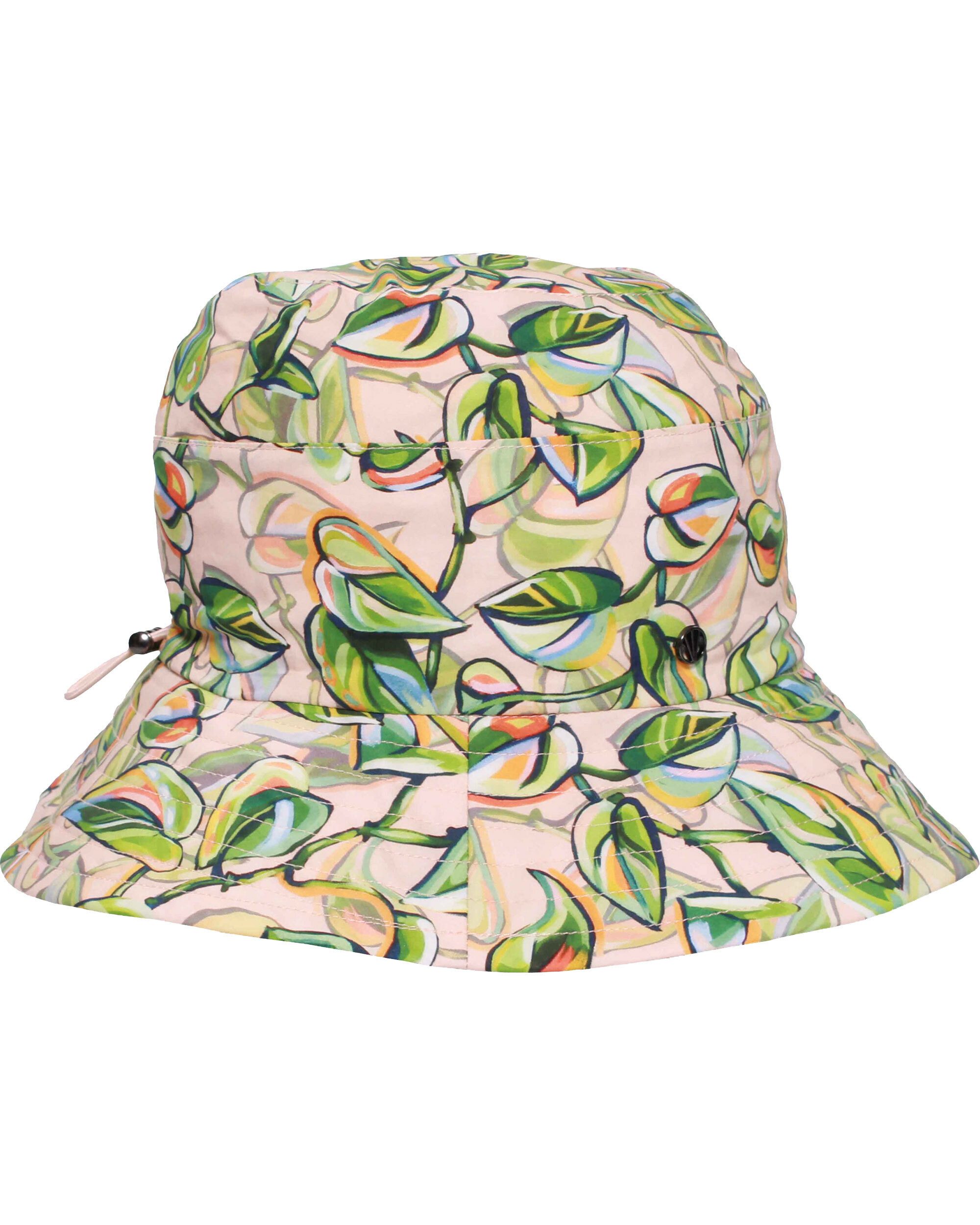 Loevenich Fischerhut Loevenich Bucket Hat mit buntem Blätter-Print aus Baumwolle (keine)
