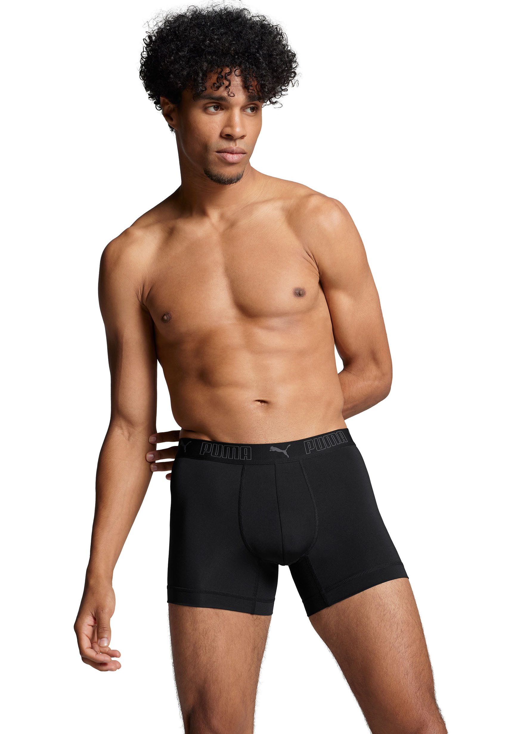 PUMA Boxershorts PUMA MEN SPORT MICROFIBER BOXERS 2P (Packung, 2er Pack) mi günstig online kaufen