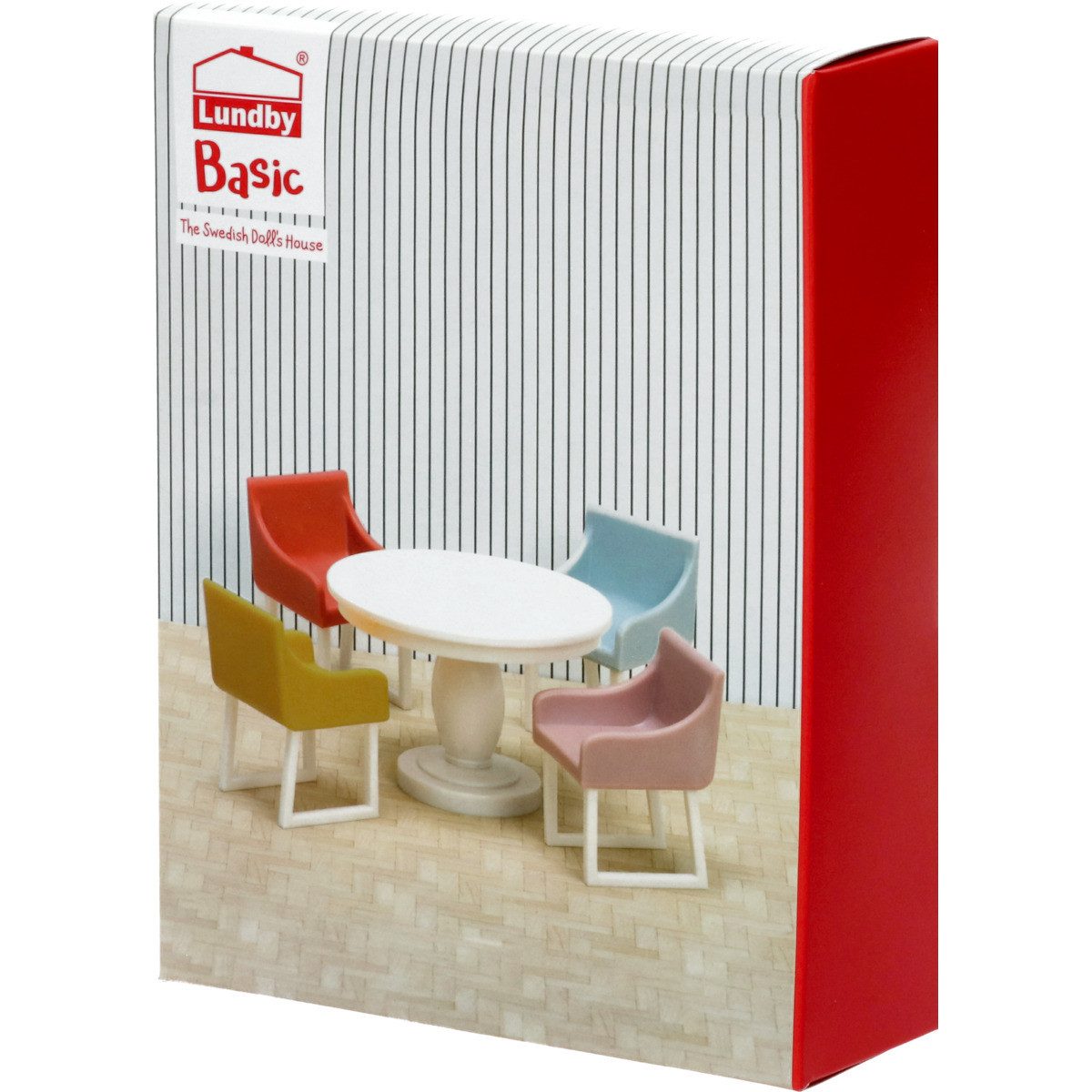 Lundby Puppenhausmöbel Esszimmerset Mädchen (5tlg) – Bild 3 von 4