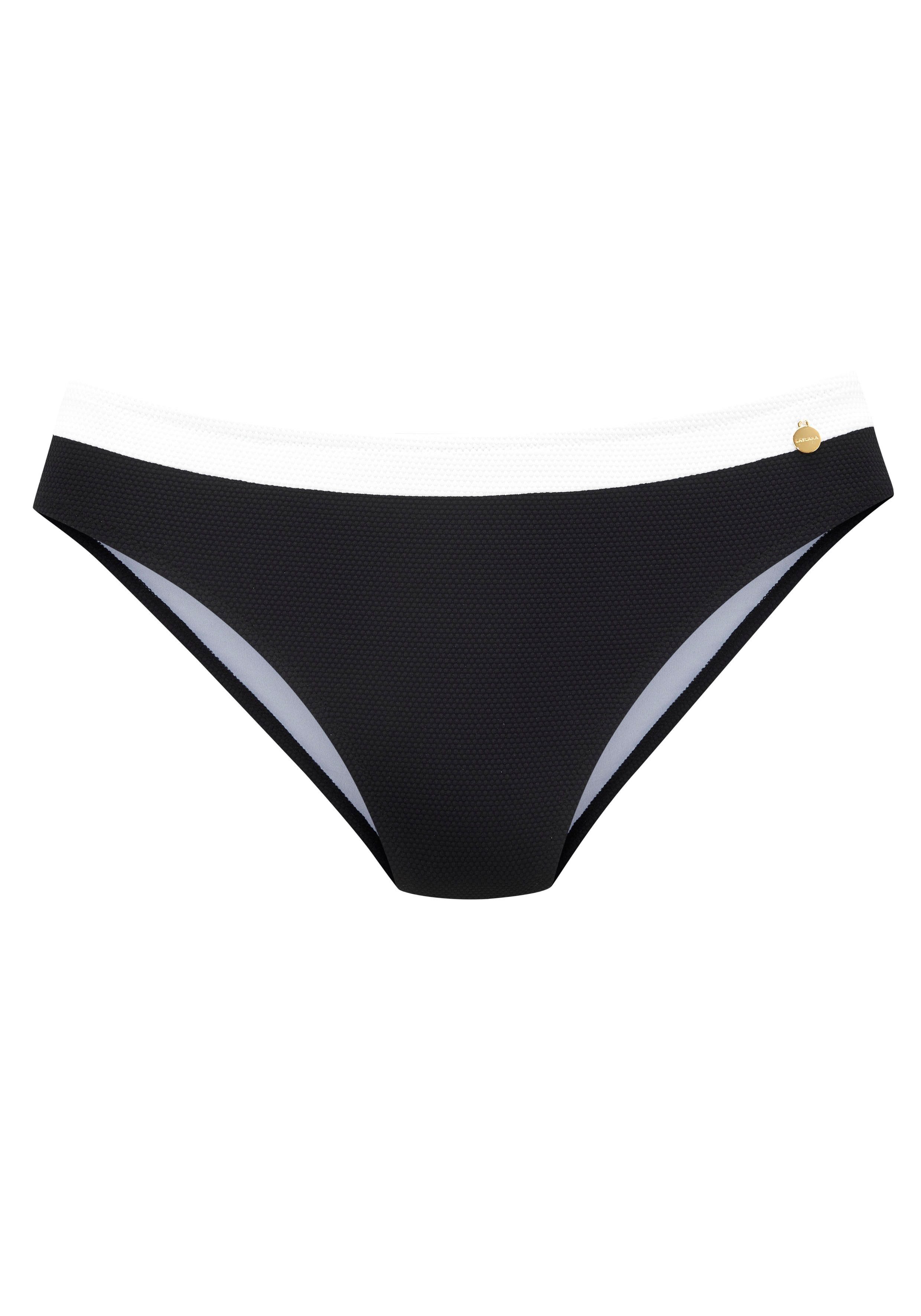 LASCANA Bikini-Hose Chic aus eleganter Strukturware – Bild 2 von 4