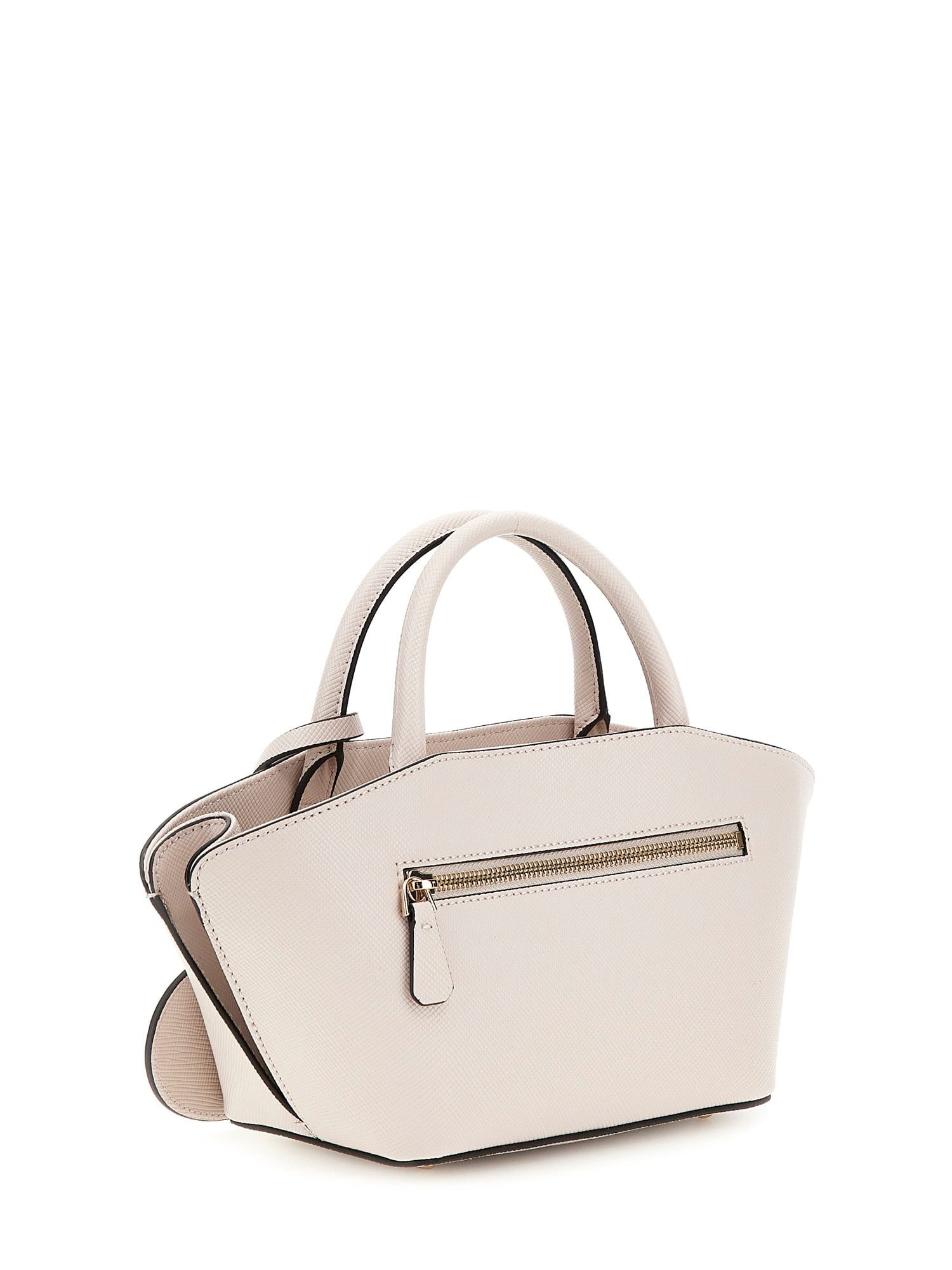 Guess Umhängetasche HWZG9207760 BOLENA MINI SATCHEL Woman Schultertasche (Stück, 1), Logoschriftzug