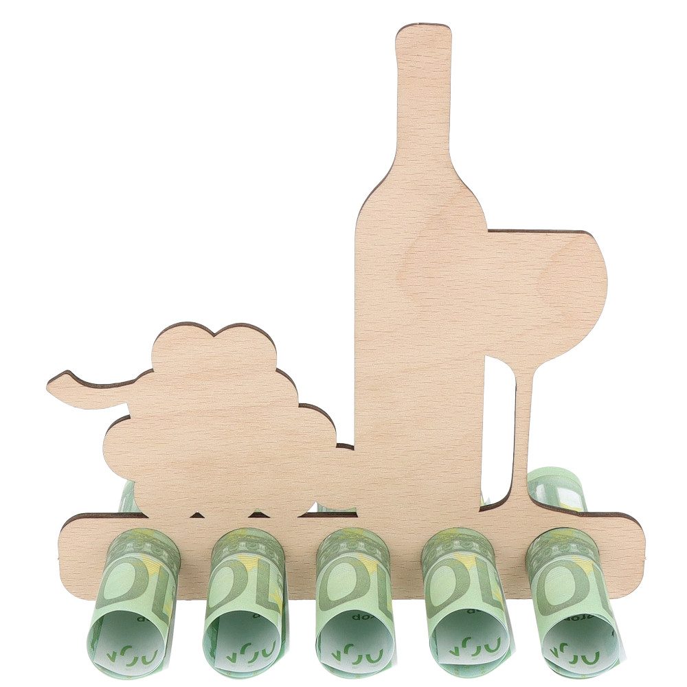 Spruchreif® Spardose Geldgeschenk aus Holz, Gutscheinverpackung, günstig online kaufen