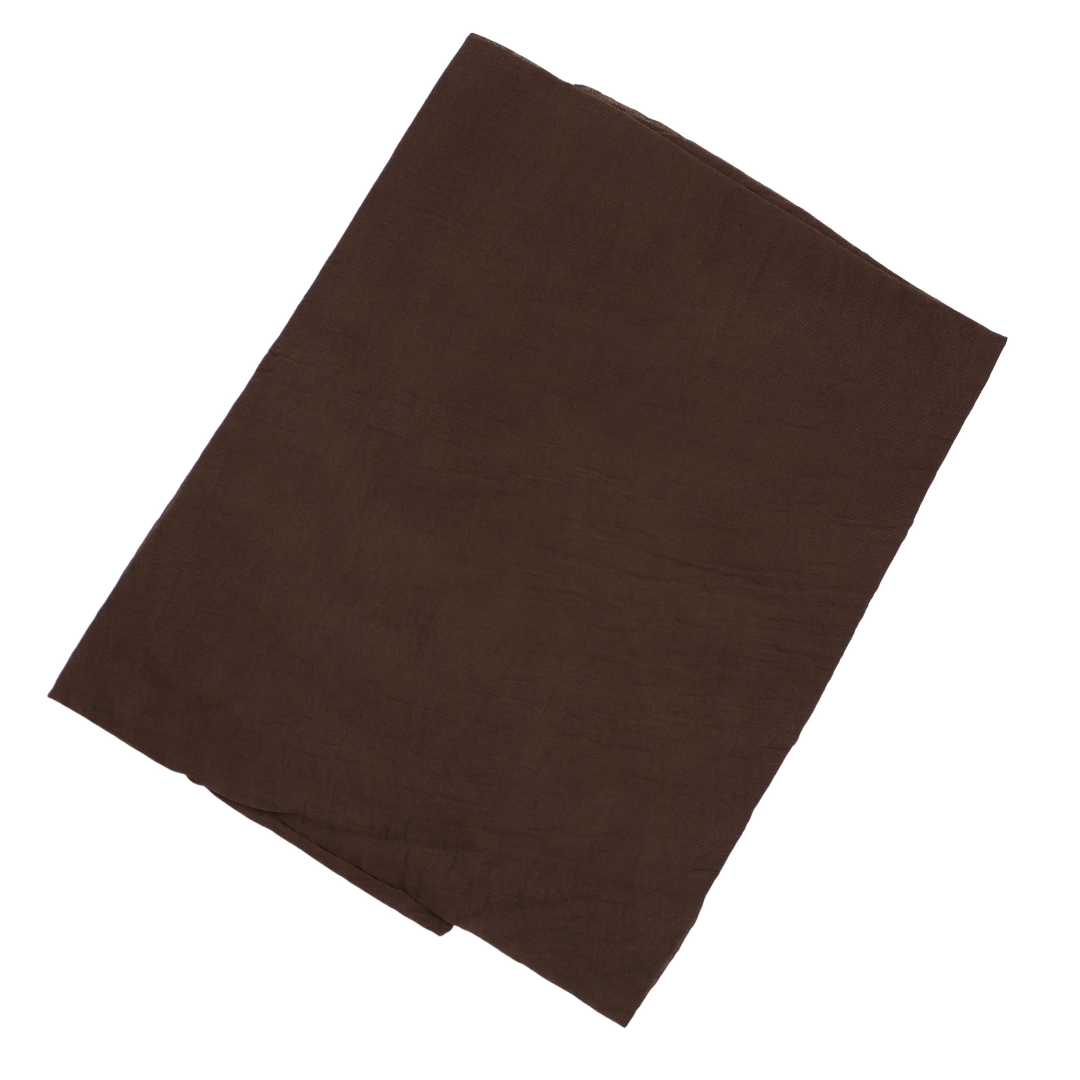 MIRROSI Modeschal Asymmetrischer Schal, Made in Italy 20% Seide 80% Baumwolle, (ca. 170x77cm; Leicht und bequem, Unifarbe), Damen Halstuch ideal für Frühling, Sommer und Herbst