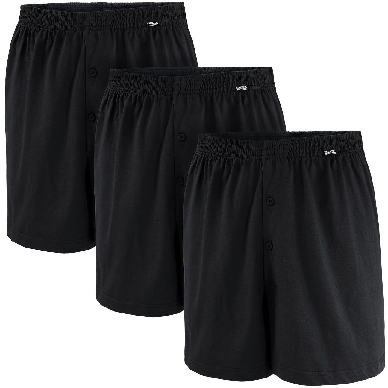 Fahrradhose Adamo James Herren Boxershorts BAUMWOLLE - 3er Pack