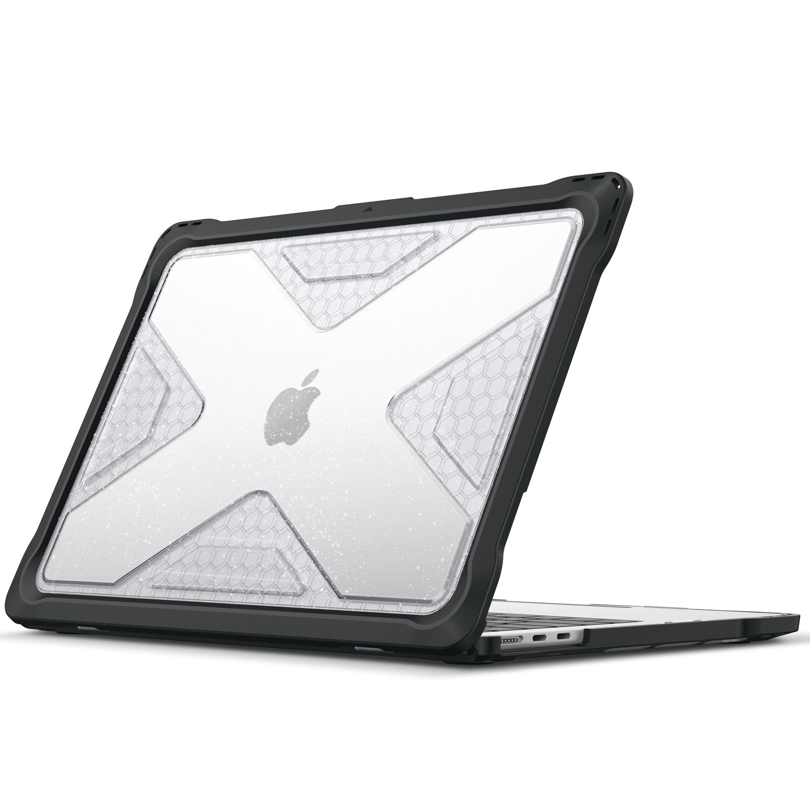 Fintie Laptop-Hülle für MacBook Air 13,6'' M5 M4 M3 M2 (2026-2022) A3449 A3240 A3113 A2681 13,6 Zoll, Ganzkörper-Rugged Hybrid Schutzhülle TPU Stoßstange Case