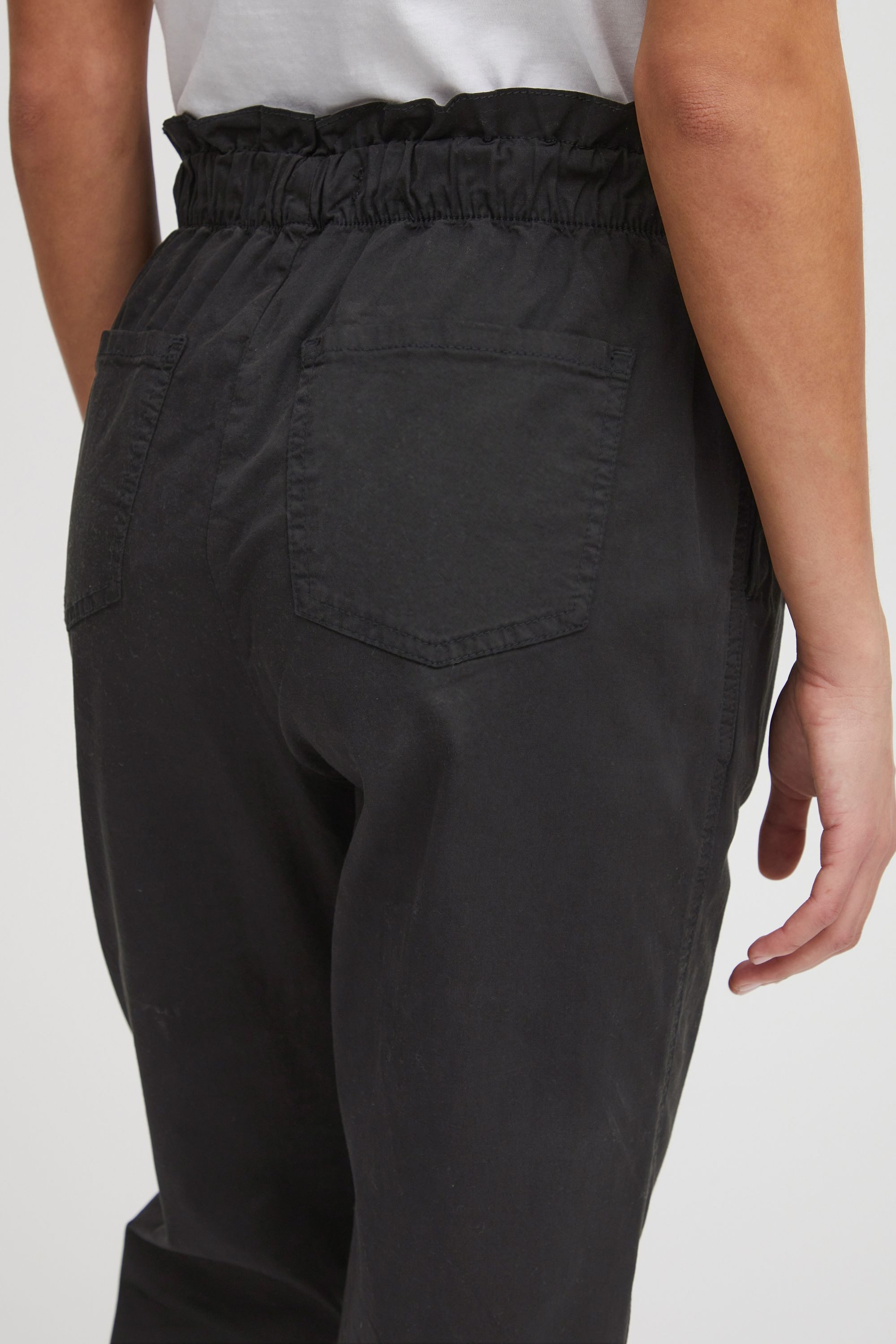OXMO Chinohose OXCobie Stoffhose mit Paperbag-Bund – Bild 5 von 5