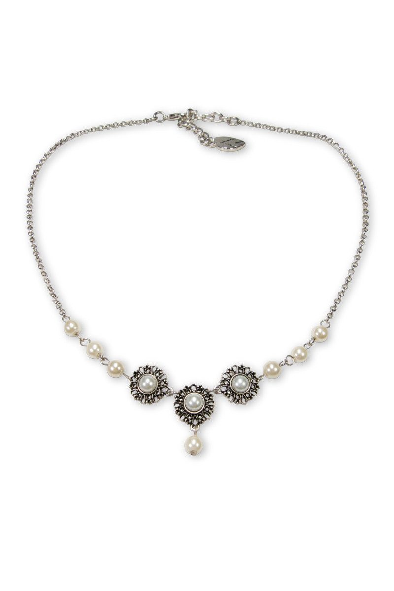 Alpenflüstern Kette mit Anhänger Trachtenkette - HELENA TRILOGIE - silber a günstig online kaufen