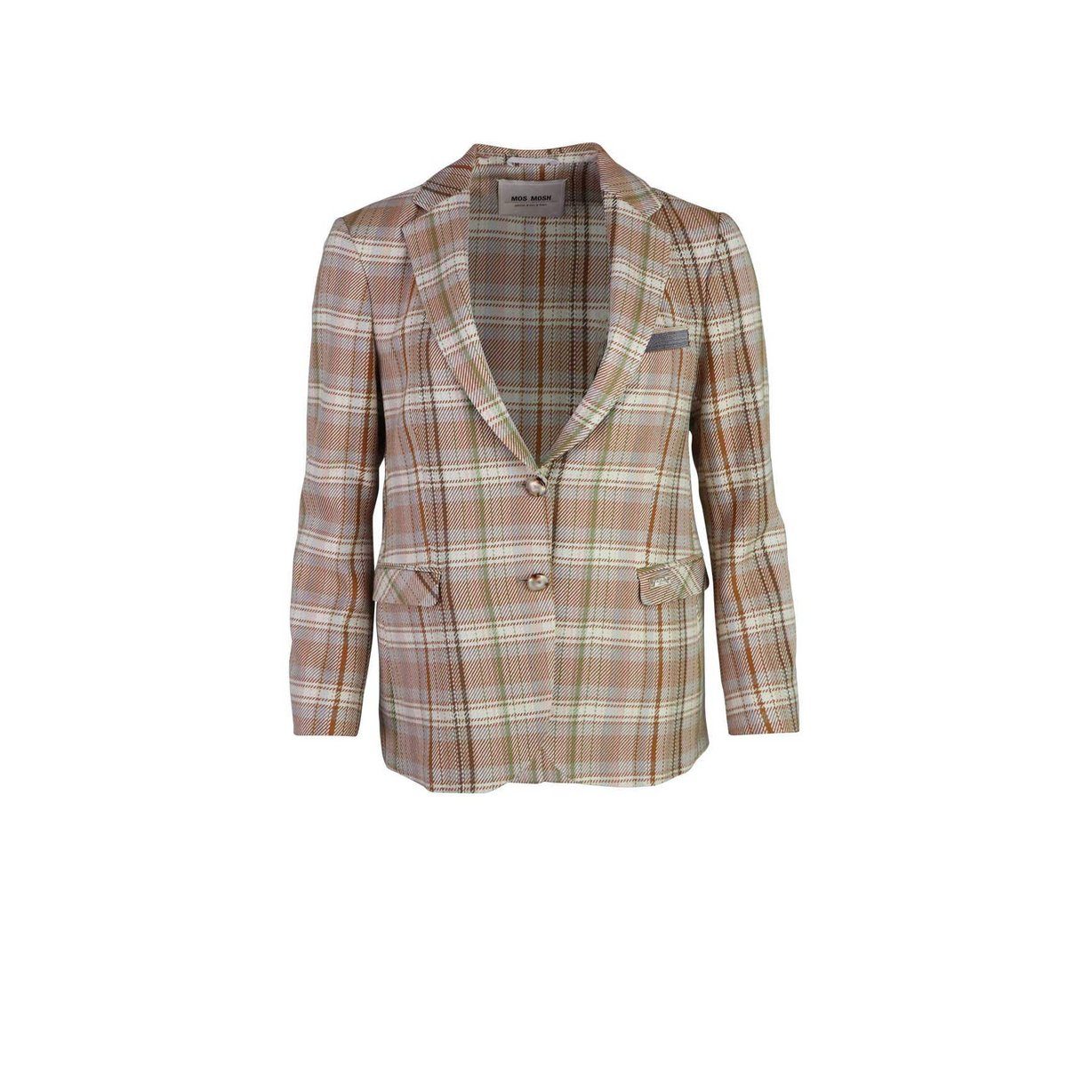 Mos Mosh Jackenblazer beige normal (1-tlg)