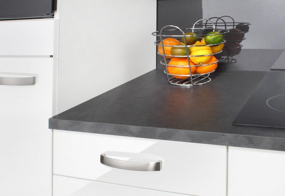 OPTIFIT Küchenzeile Ole, mit E-Geräten, Breite 270 cm, Küchenzeile mit  Tür-und Schubkastendämpfer