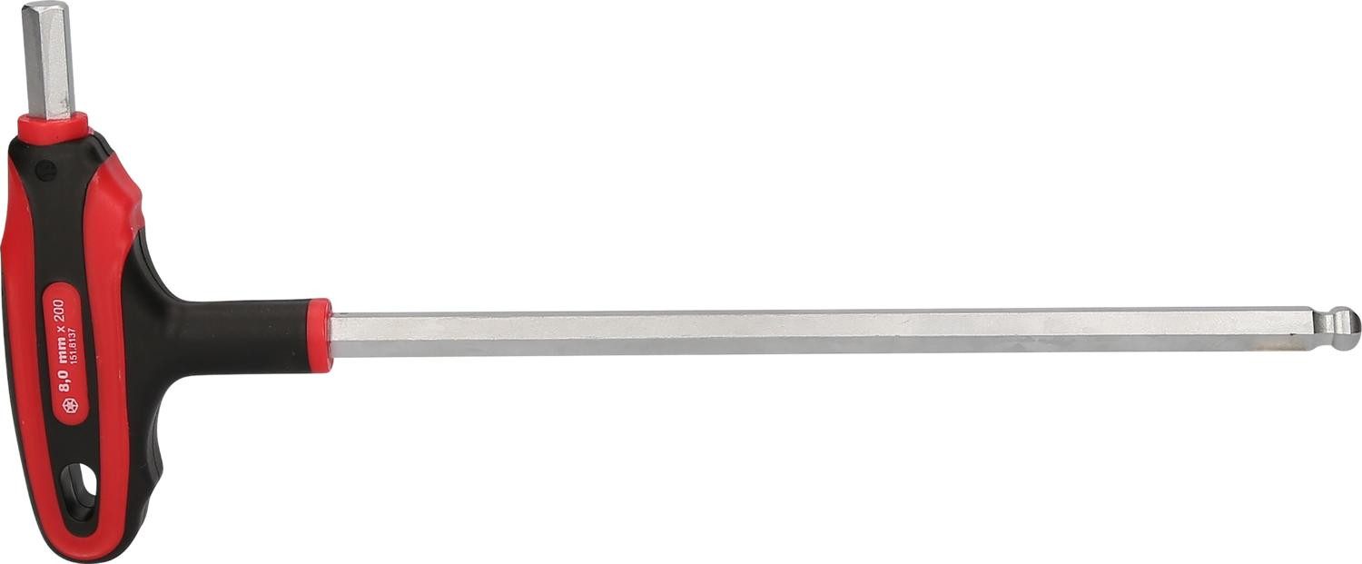Thumbnail - KS Tools Winkelschlüssel T-Griff-Innensechskant-Kugelkopf-Schlüssel, 8mm