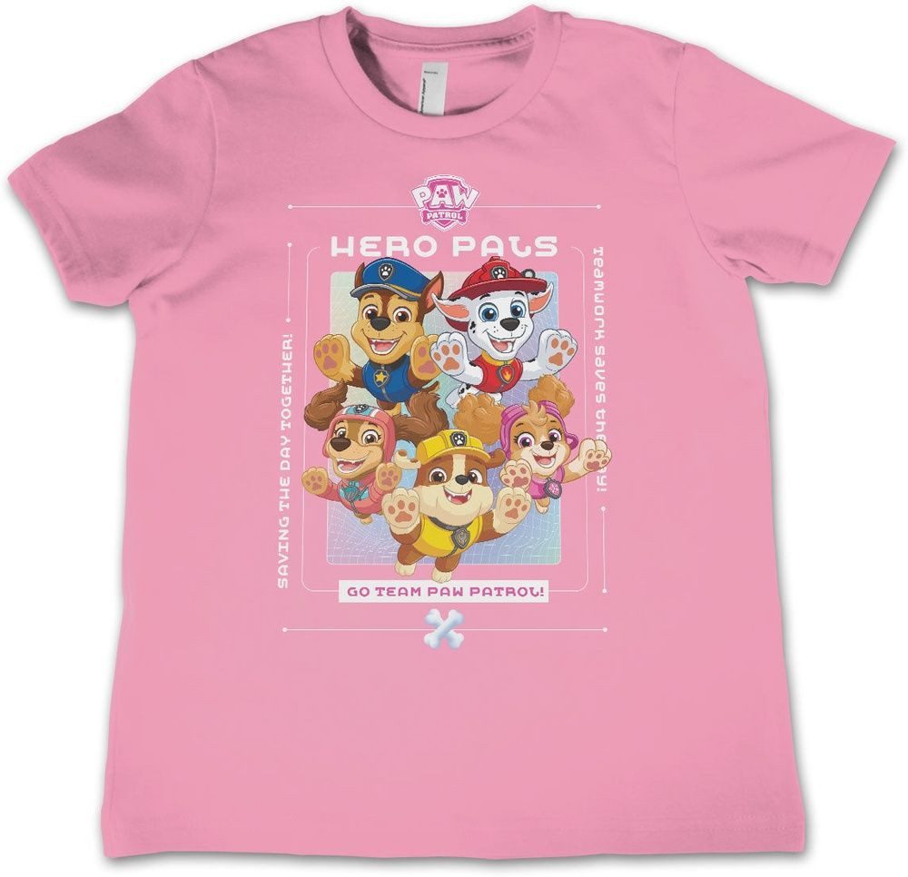 PAW PATROL T-Shirt Paw Patrol Hero Pals Kids Tee