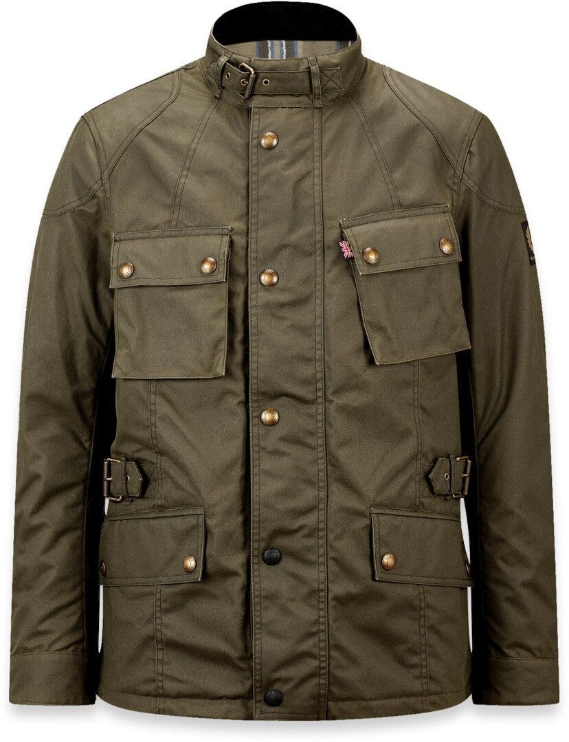 Belstaff Motorradjacke Crosby wasserdichte Motorrad Wachsjacke günstig online kaufen