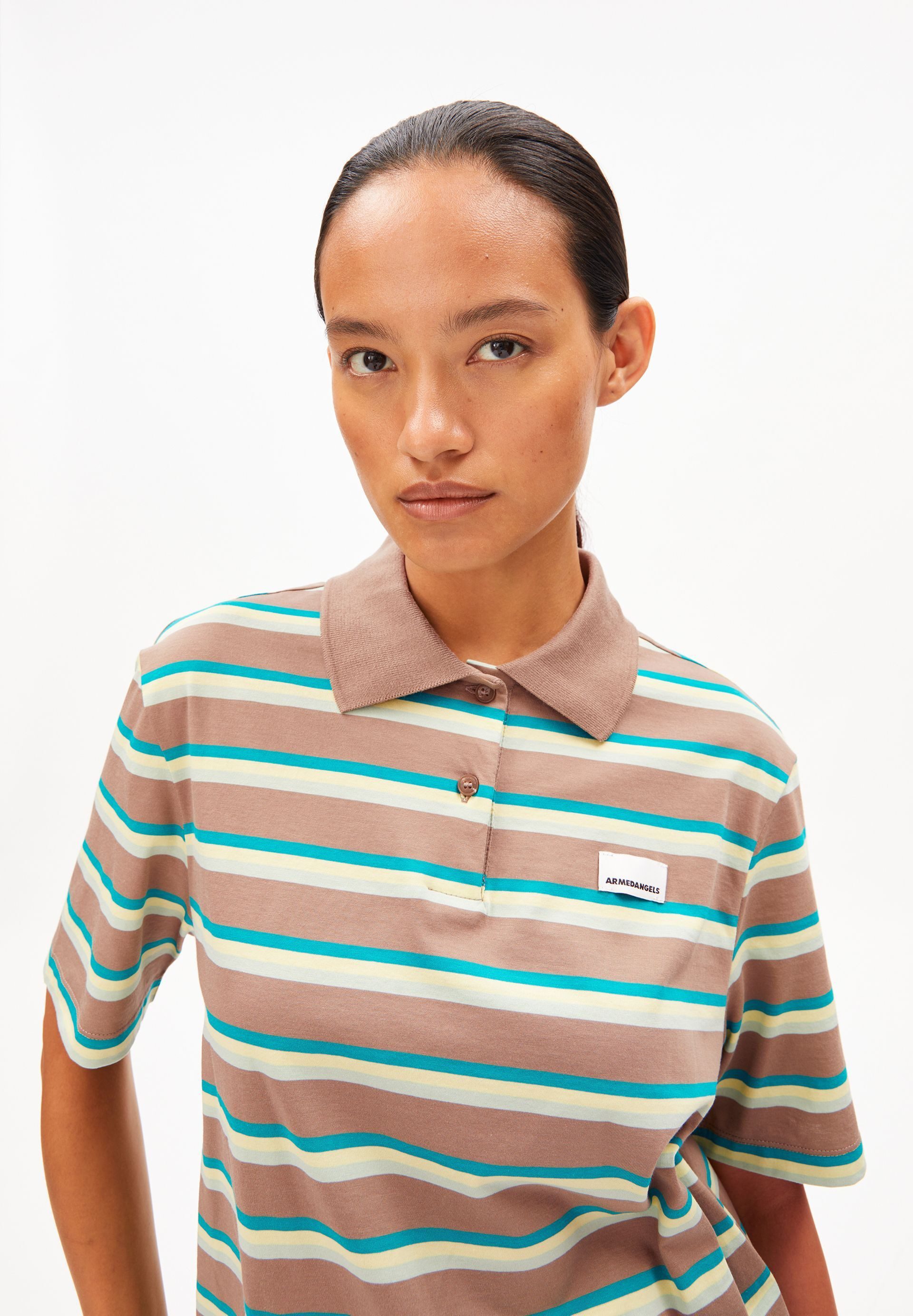 Armedangels T-Shirt STRIPE T-Shirt aus Bio-Baumwolle Loose Fit