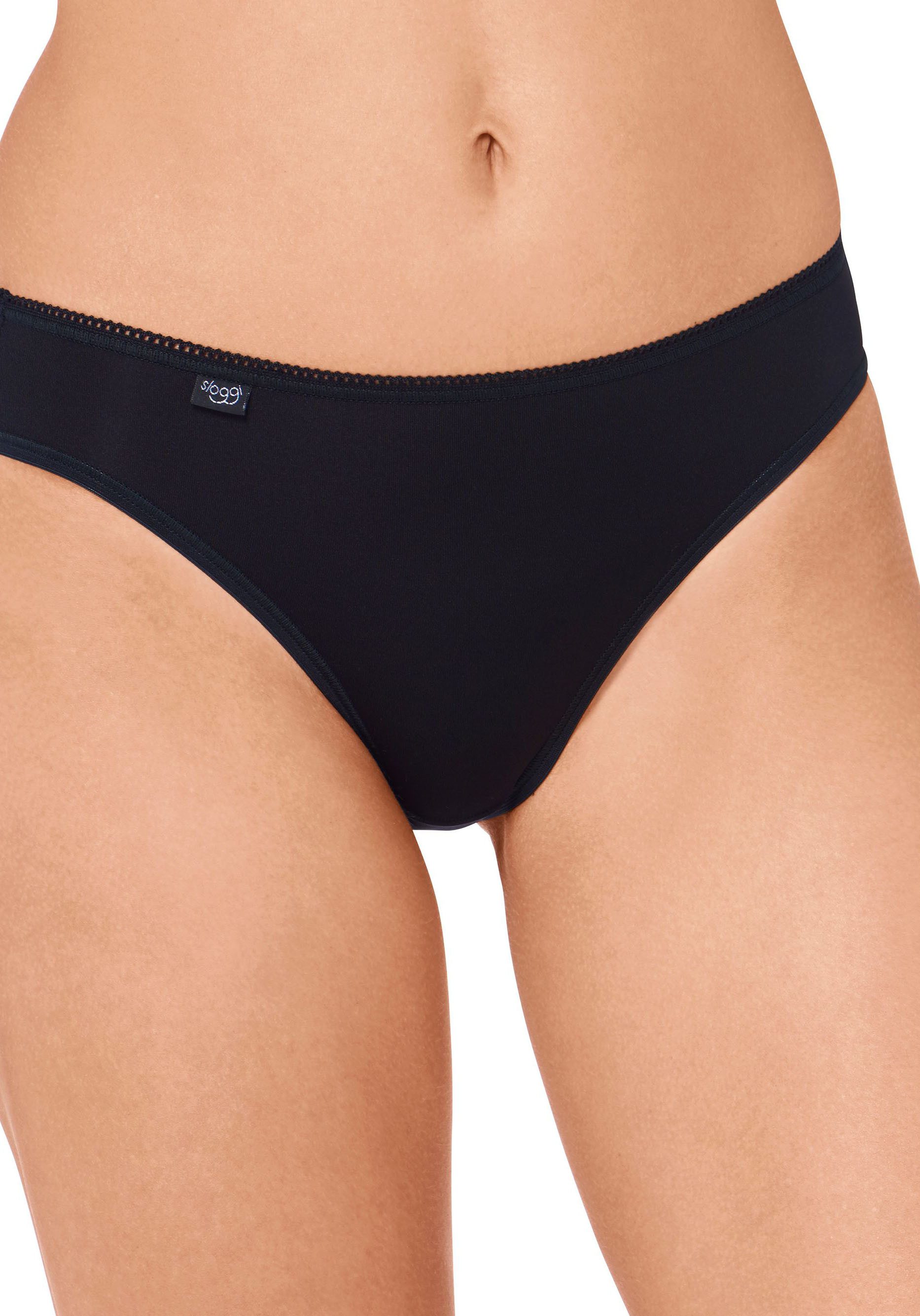 sloggi Tai-Slip 24/7 Microfibre (3er Pack) weiche Nähte, flache Abschlüsse, Microfaser, elastisch, moderner Look