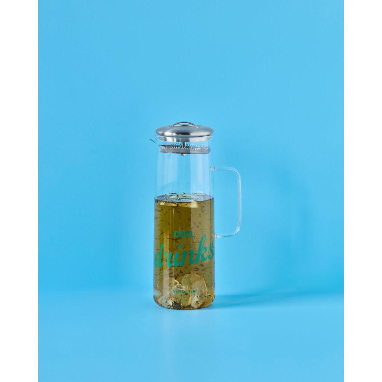 Nicolas Vahé Karaffe Krug mit Deckel und Edelstahlsieb