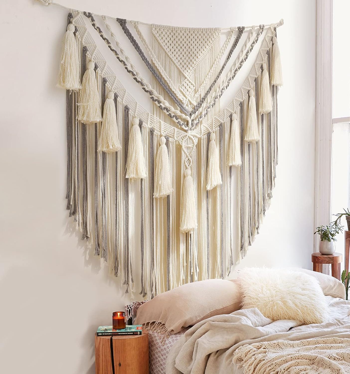 Kaket Wandteppich Makramee Wandbehang, handgefertigt, Boho günstig online kaufen