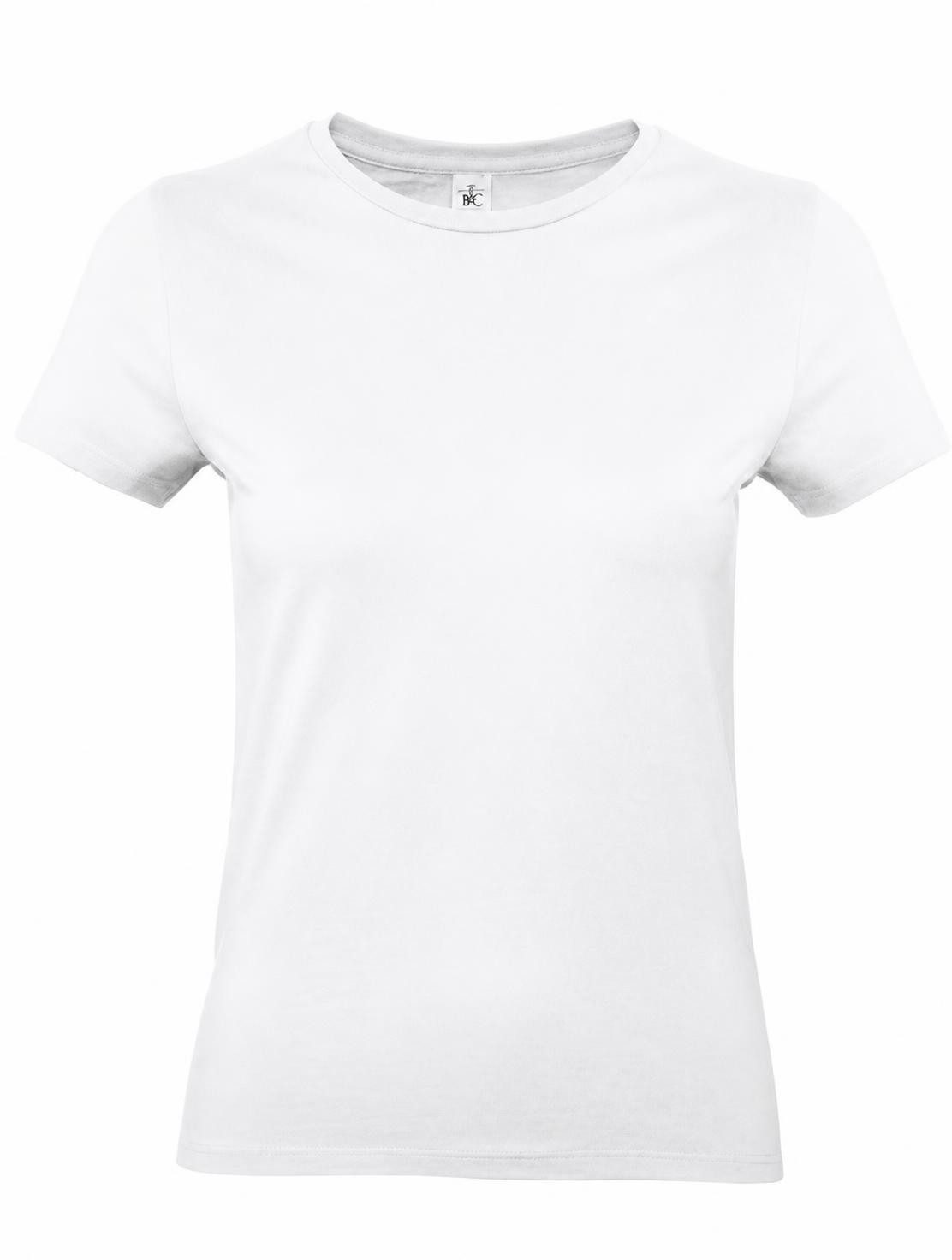 B&C Rundhalsshirt Damen T-Shirt 100 E190