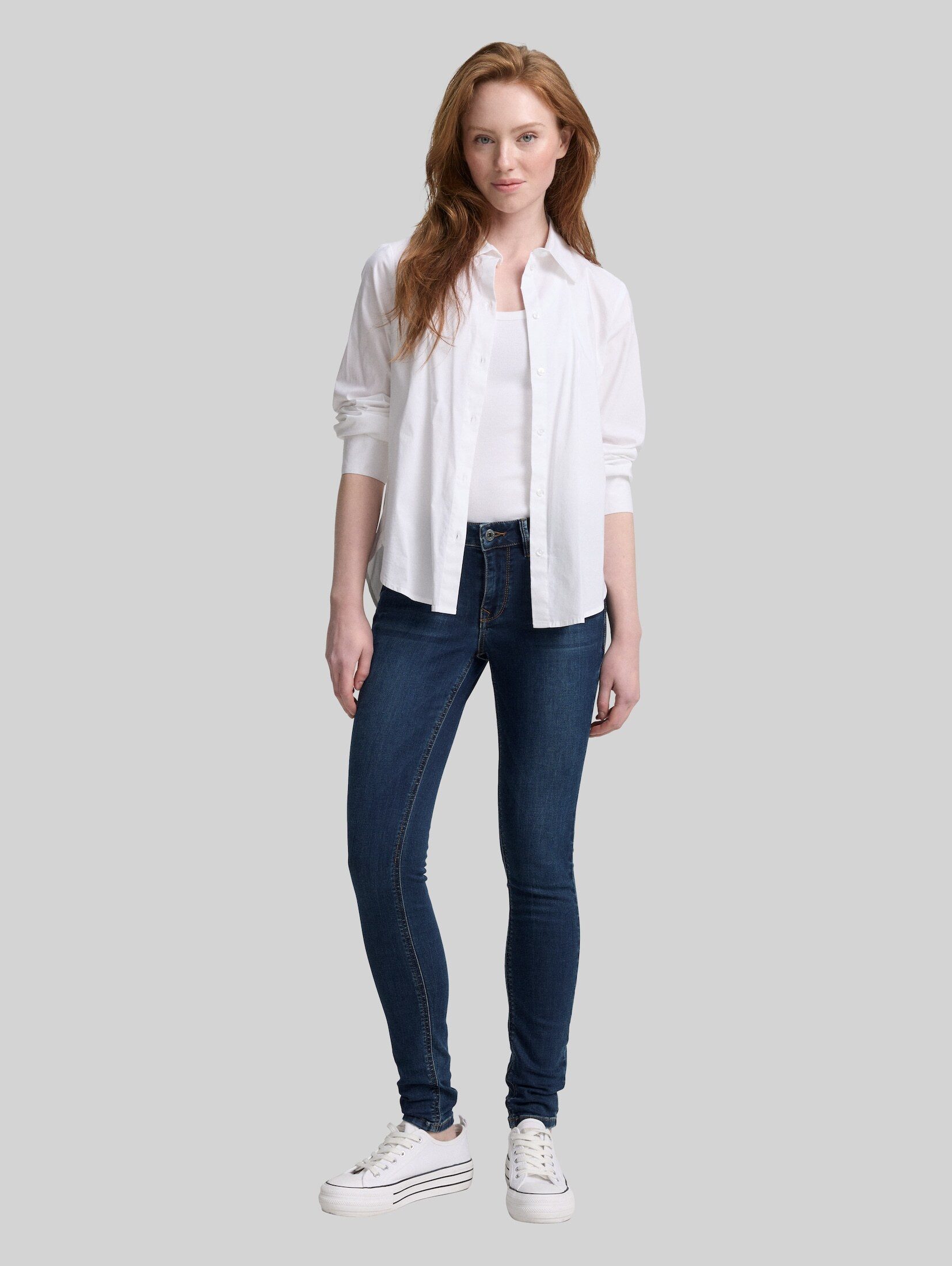 TOM TAILOR Denim Skinny-fit-Jeans Jeanshosen TTJONA EXTRA SKINNY Jeans – Bild 2 von 5