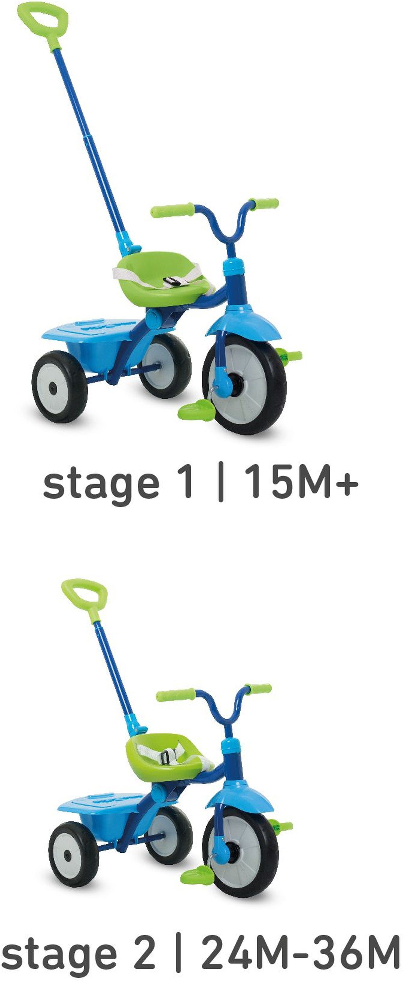 Image of smarTrike® Dreirad »Folding Fun blau«, mit Schubstange