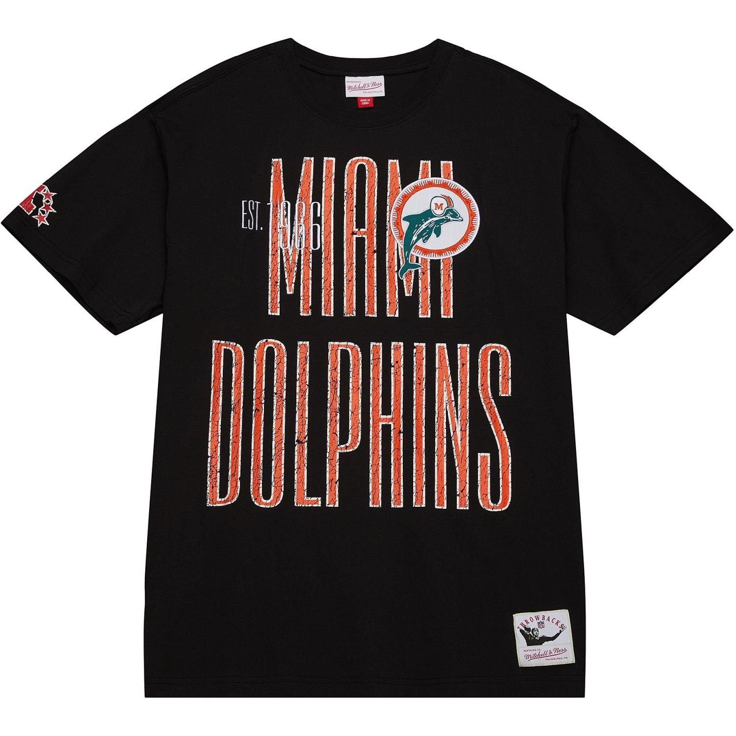 Miami & Print-Shirt ORIGINS Dolphins Mitchell Ness TEAM
