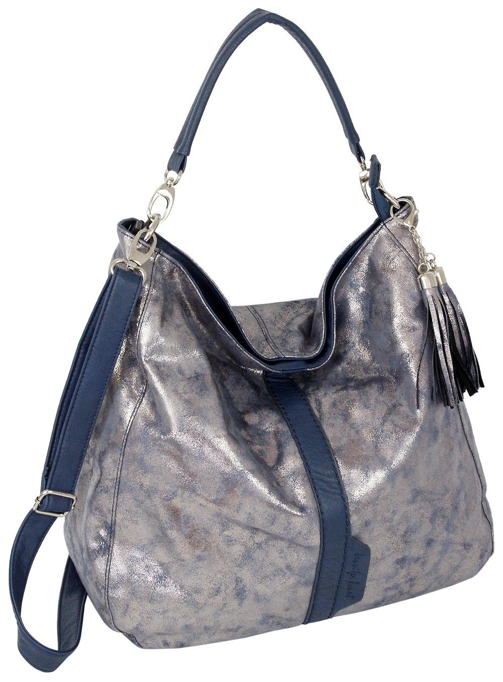 J JONES JENNIFER JONES Schultertasche - Modische Damen Umhängetasche, großer Hobo-Bag