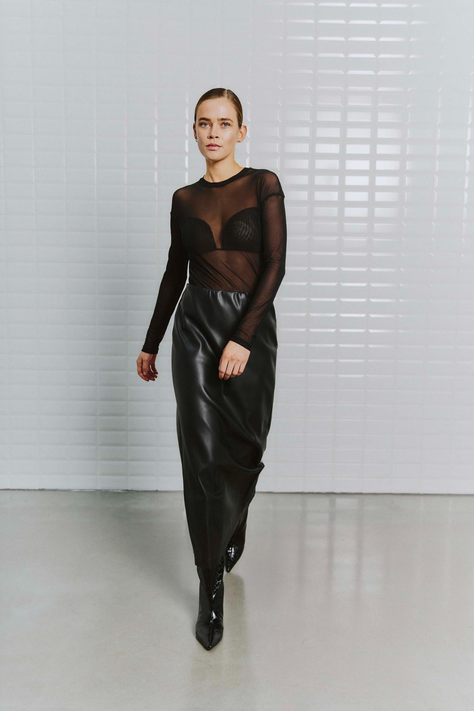 WithBlack Stoffhose