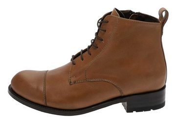 Sendra Boots LIGHTING 10984 Braun Stiefelette Rahmengenähter Herren Schnürstiefel