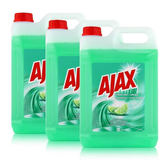 AJAX Ajax Allzweckreiniger Citrofrisch 5L (3er Pack) Allzweckreiniger