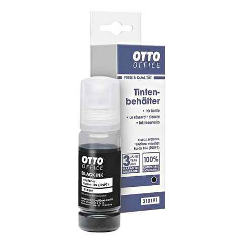 Otto Office T00P1 (104) Tintenpatrone (1-tlg., ersetzt Epson »Nr. 104 EcoTank (T00P1)«, schwarz)