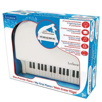 Lexibook® Spielzeug-Musikinstrument Elektronisches Mini-Klavier mit Füßen und Mikrofon