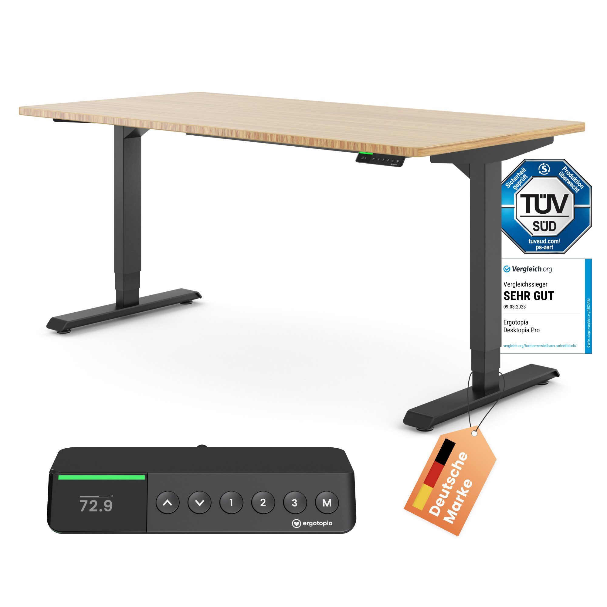 Ergotopia Schreibtisch Desktopia Pro X elektrisch günstig online kaufen
