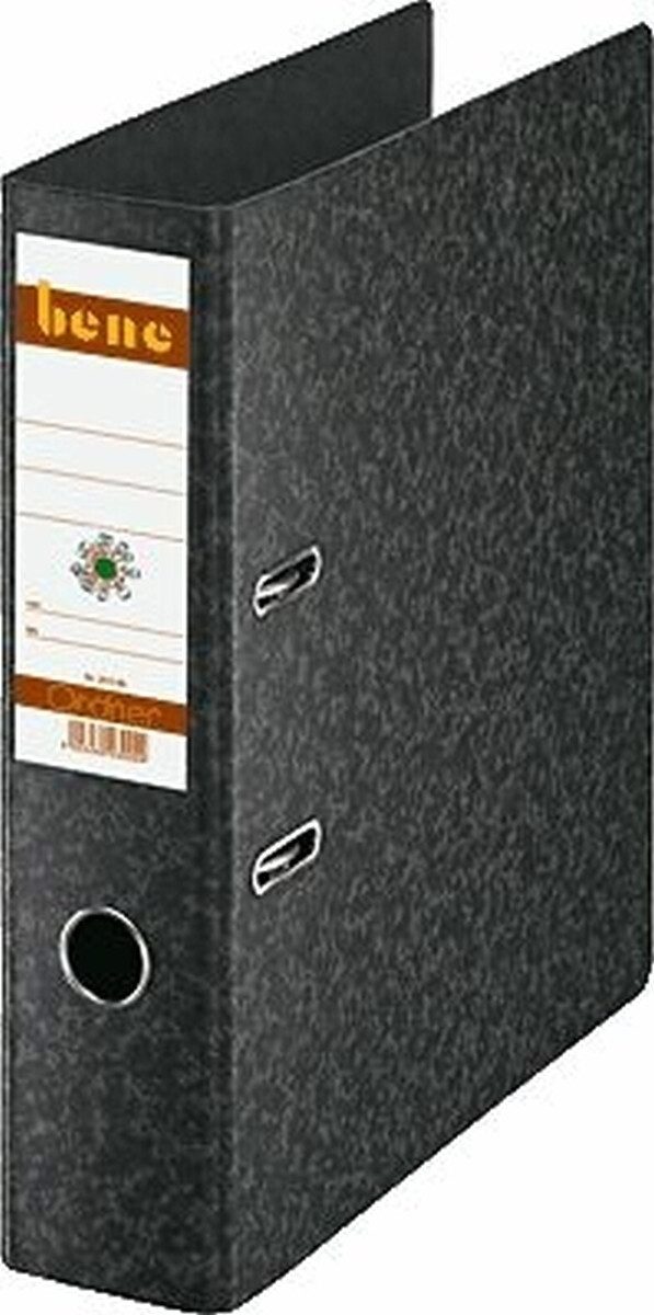 Aktenordner Папки с файлами A4 80mm Hartpappe schwarz