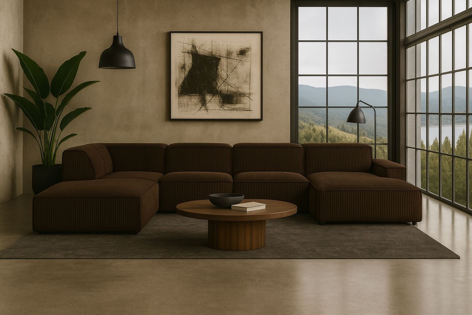 Kaiser Möbel Ecksofa Ecksofa Cursal V – großes modulares Design für Stil und Komfort, Einzelsofa