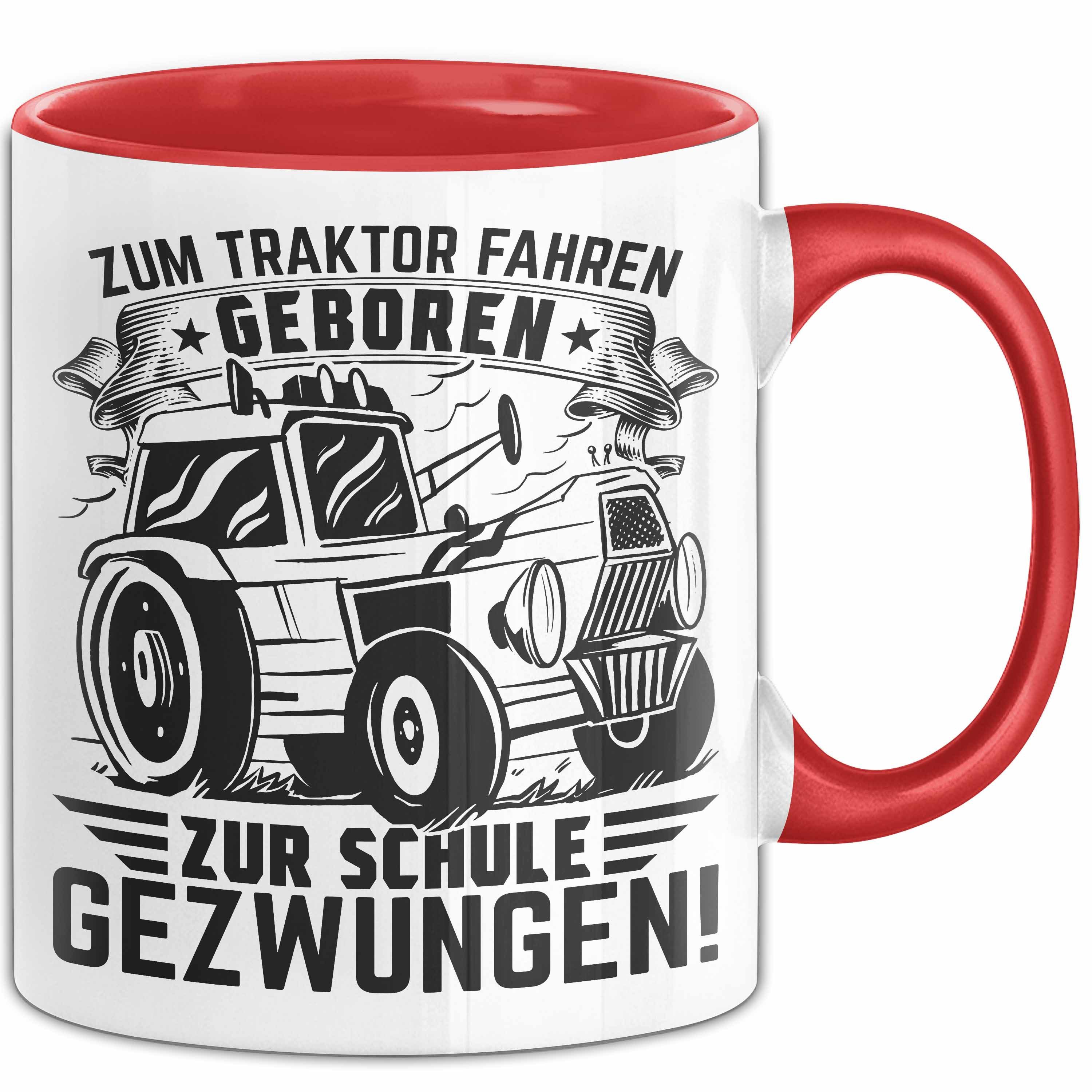 Huuraa Jutebeutel Traktor Motiv - 10 Liter Baumwolle Nachhaltig