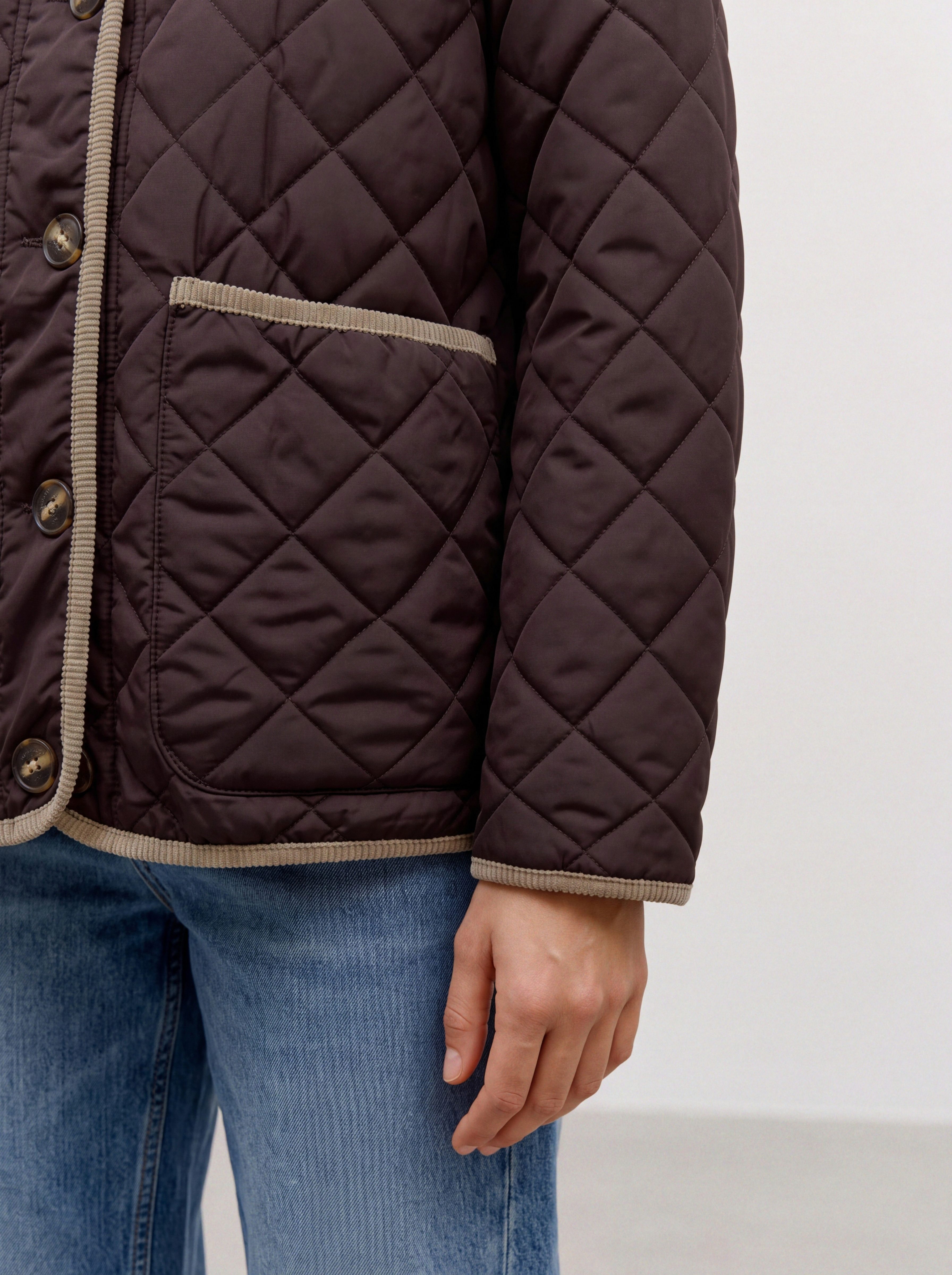 Vero Moda Steppjacke VMEMILY SHORT JACKET BOO Polyester